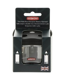 imagem de detalhe produto Apontador a Pilha 2 Furos com Depósito