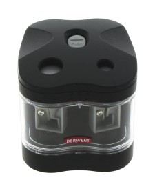 imagem principal do produto Apontador a Pilha 2 Furos com Depósito