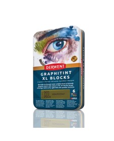 imagem principal do produto Blocos XL Graphitint 6 Cores Estojo Lata