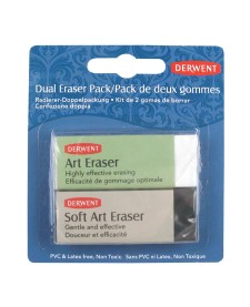 imagem principal do produto Kit com Duas Borrachas Derwent