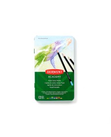 imagem principal do produto Lápis de Cor Academy Pastel 12 Cores Estojo Lata