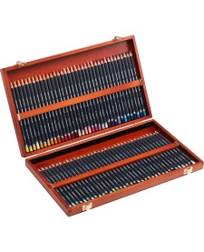Lápis de Cor Permanente Procolour 72 Cores Estojo Lata - Derwent