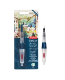 imagem principal do produto Pincel com reservatório de água Waterbrush com botão de liberação de água: Large
