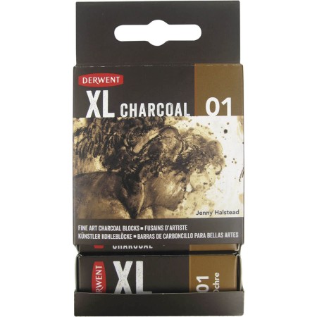 Foto ilustrativa Bloco XL Carvão Vegetal Ochre