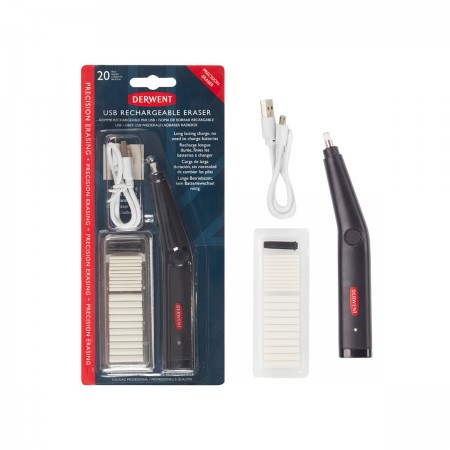 Foto ilustrativa Borracha com bateria recarregável (USB) para desenho