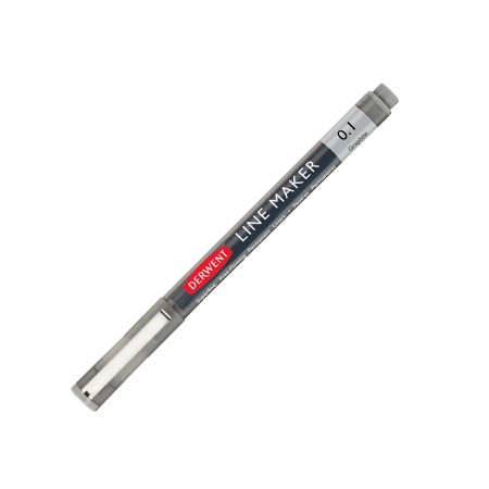 Foto ilustrativa Caneta Graphik Line Maker 0.1mm Grafite Derwent