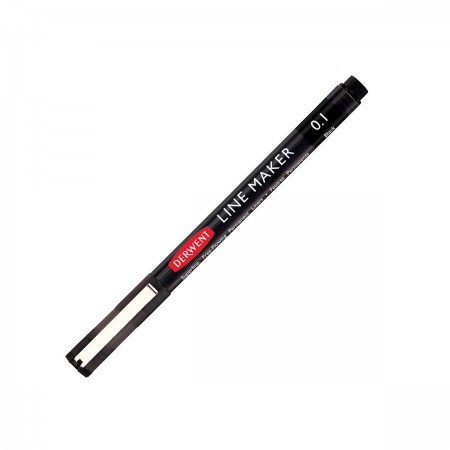 Foto ilustrativa Caneta Graphik Line Maker 0,1mm Preta Derwent