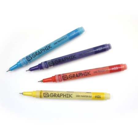 Foto ilustrativa Caneta Graphik Line Painter 0.5mm Cor #11 Paradise
