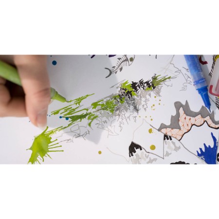 Foto ilustrativa Caneta Graphik Line Painter 0.5mm Cor #11 Paradise