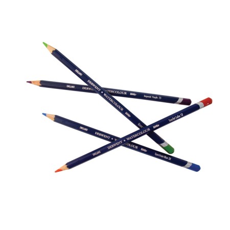 Foto ilustrativa Lápis de Cor Aquarelável Watercolour Unitário Dark Violet