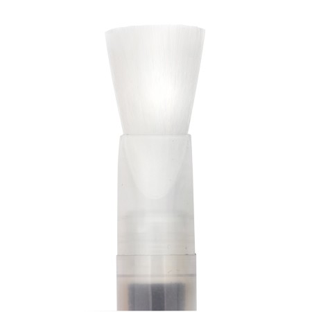 Foto ilustrativa Pincel com reservatório de água Waterbrush com botão de liberação de água: Large Chisel