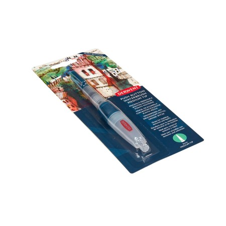 Foto ilustrativa Pincel com reservatório de água Waterbrush com botão de liberação de água: Medium