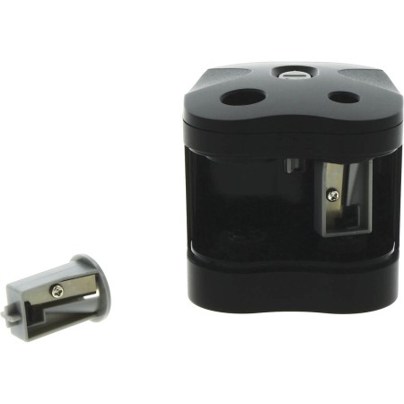 Foto ilustrativa Refil de láminas para Apontador a Pilha 2 Furos com Depósito